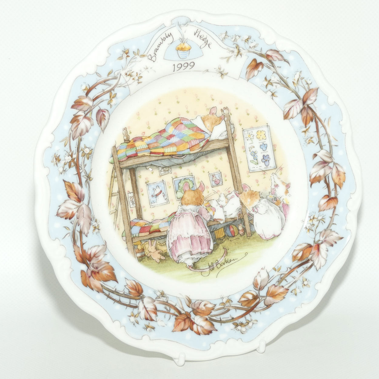 Royal Doulton Brambly Hedge Giftware | Year Plates | 1999 | 20cm | boxed