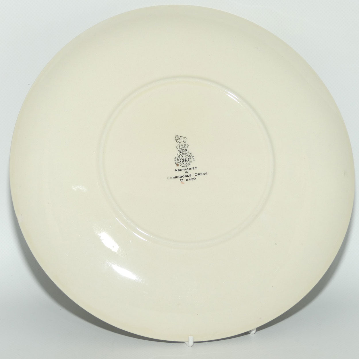 Royal Doulton Australian Views plate #1 | Aborigines in Corroboree Dress D6420