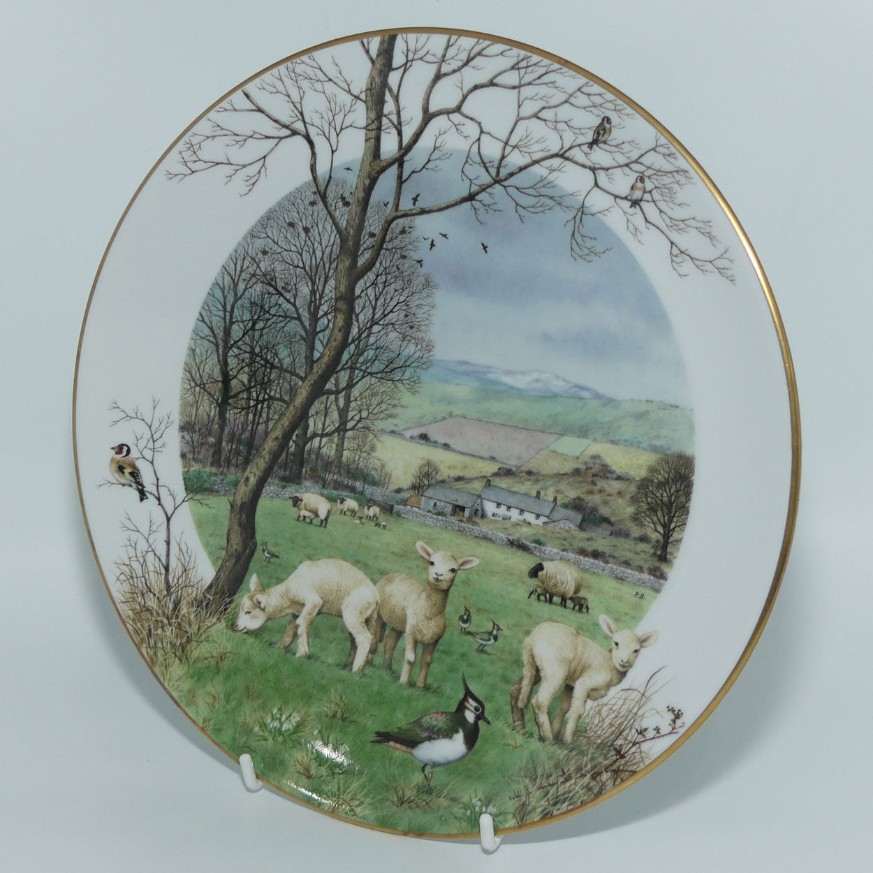 Royal Worcester for Franklin Porcelain | Peter Barnett | Months series