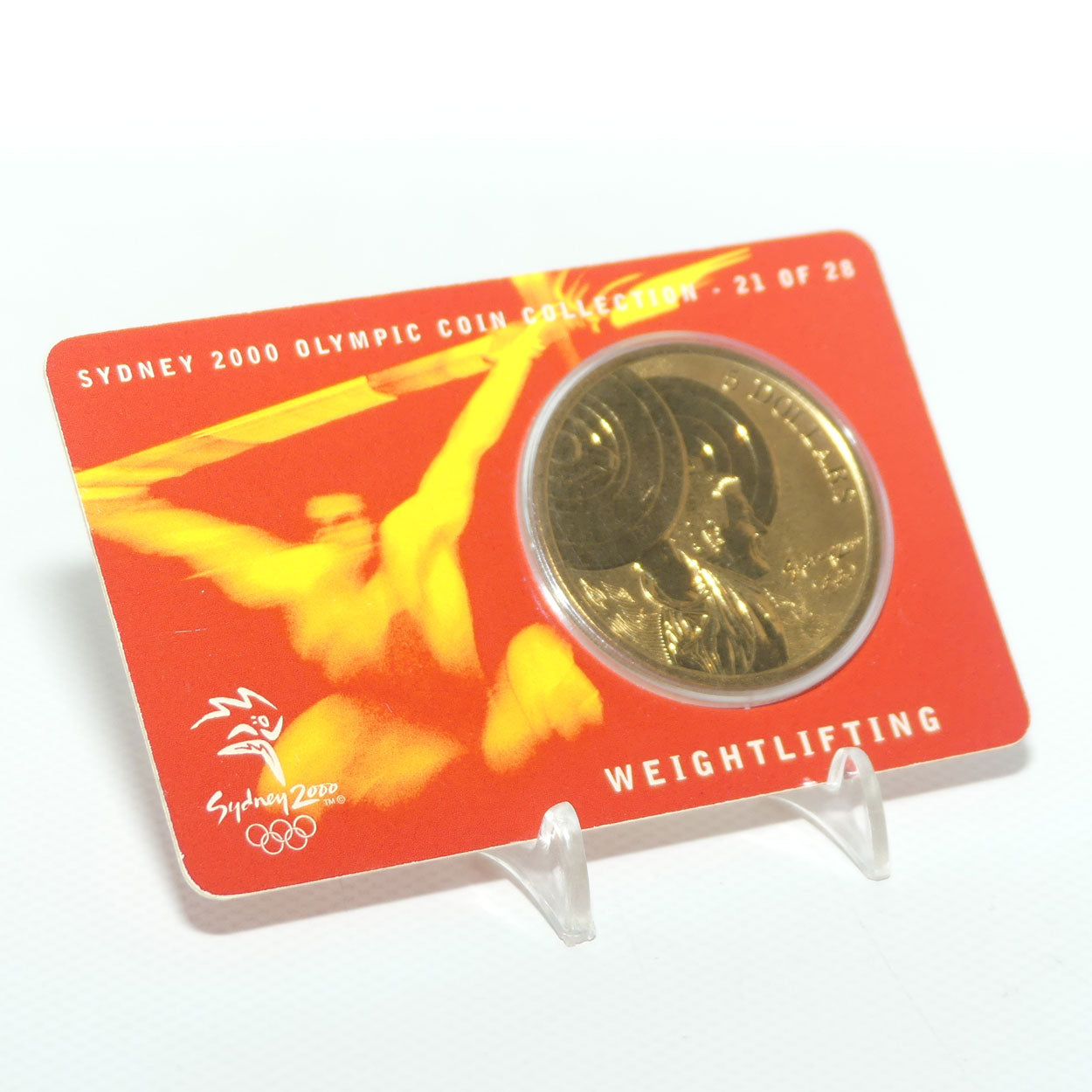 2000 RAM $5 Sydney 2000 Olympic Coin | #21 | Weightlifting | Uncirculated