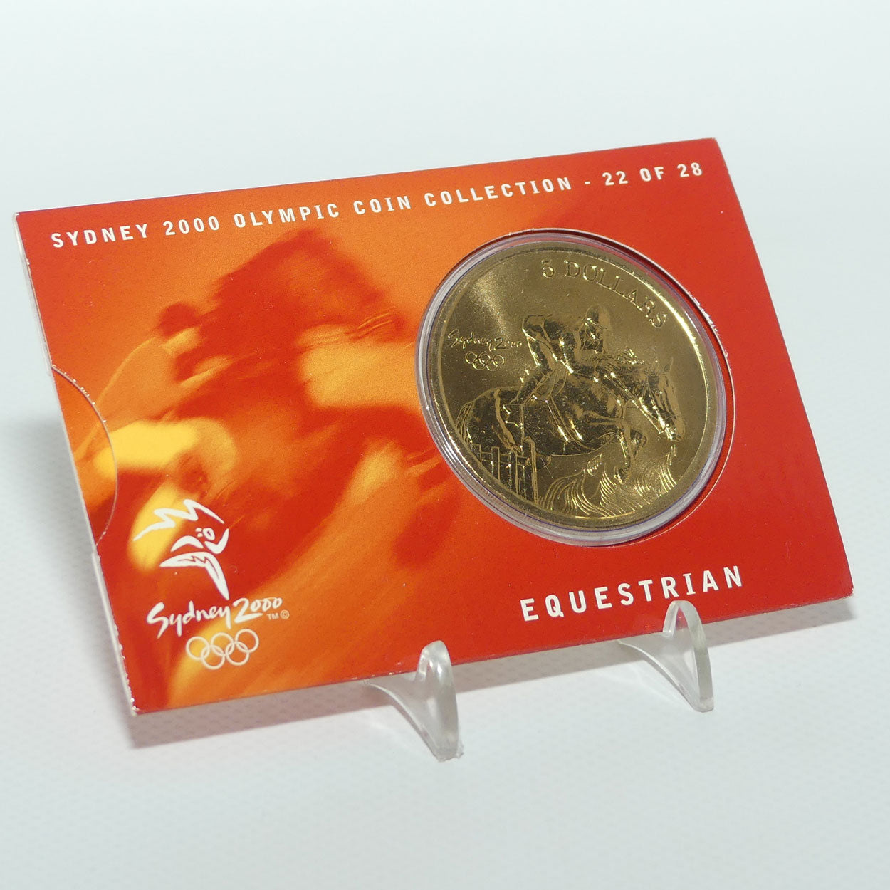 2000 RAM $5 Sydney 2000 Olympic Coin | Equestrian | Uncirculated