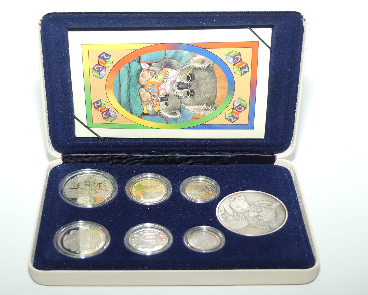 RAM 2001 Centenary of Federation Proof Set | Australian Baby Coin Set | Six Coin Set including Medallion