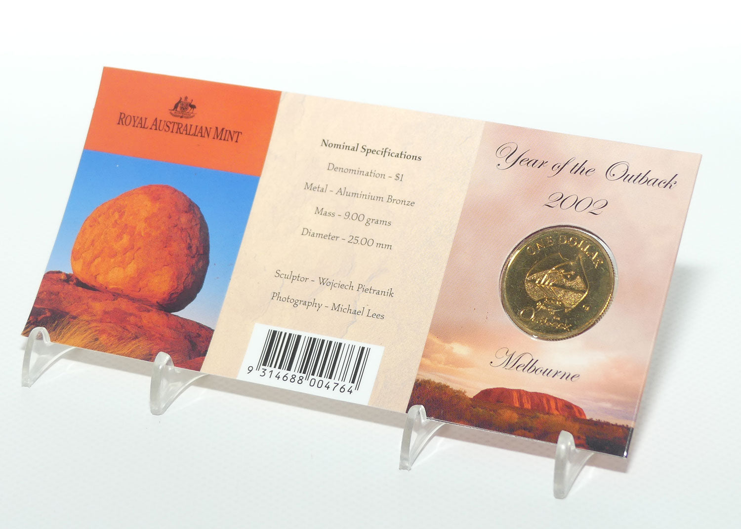 2002 RAM $1 Year of the Outback | M mintmark | Uncirculated