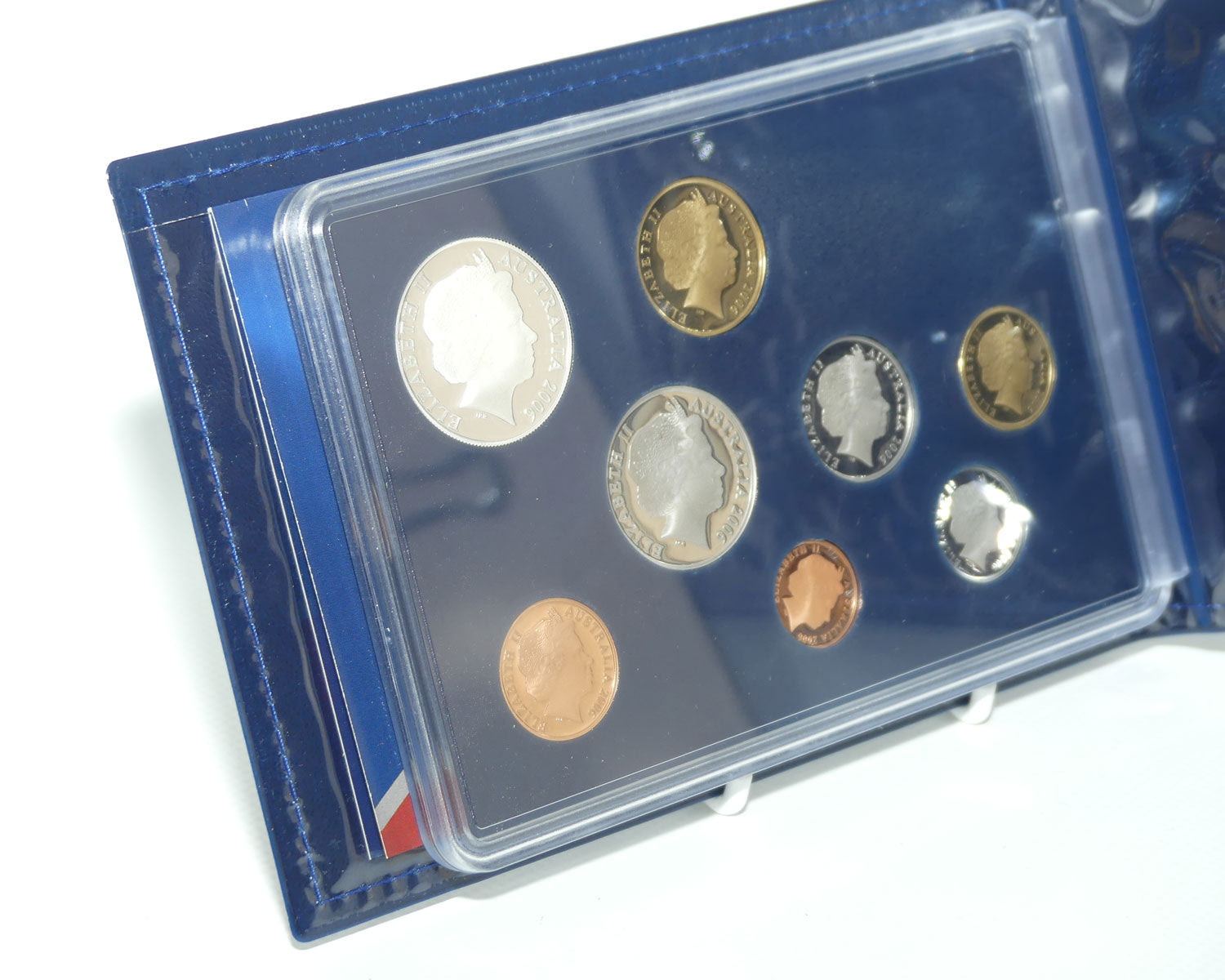 RAM 2006 Proof Coin Set | 40 years of Decimal Currency | Featuring 1 and 2 cent coins and round 50c struck in Silver