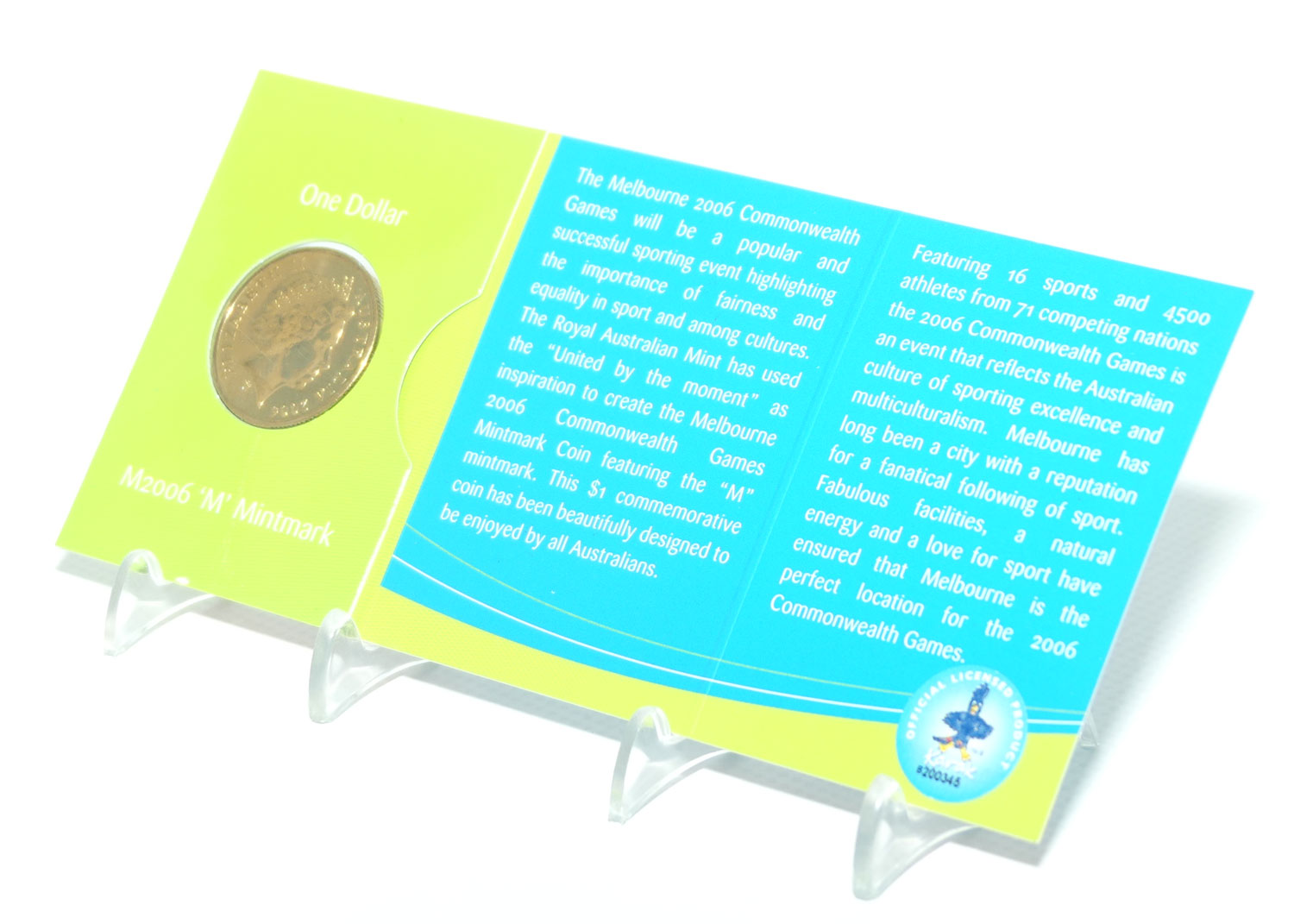 2006 RAM $1 Melbourne 2006 Commonwealth Games | M mintmark | Uncirculated