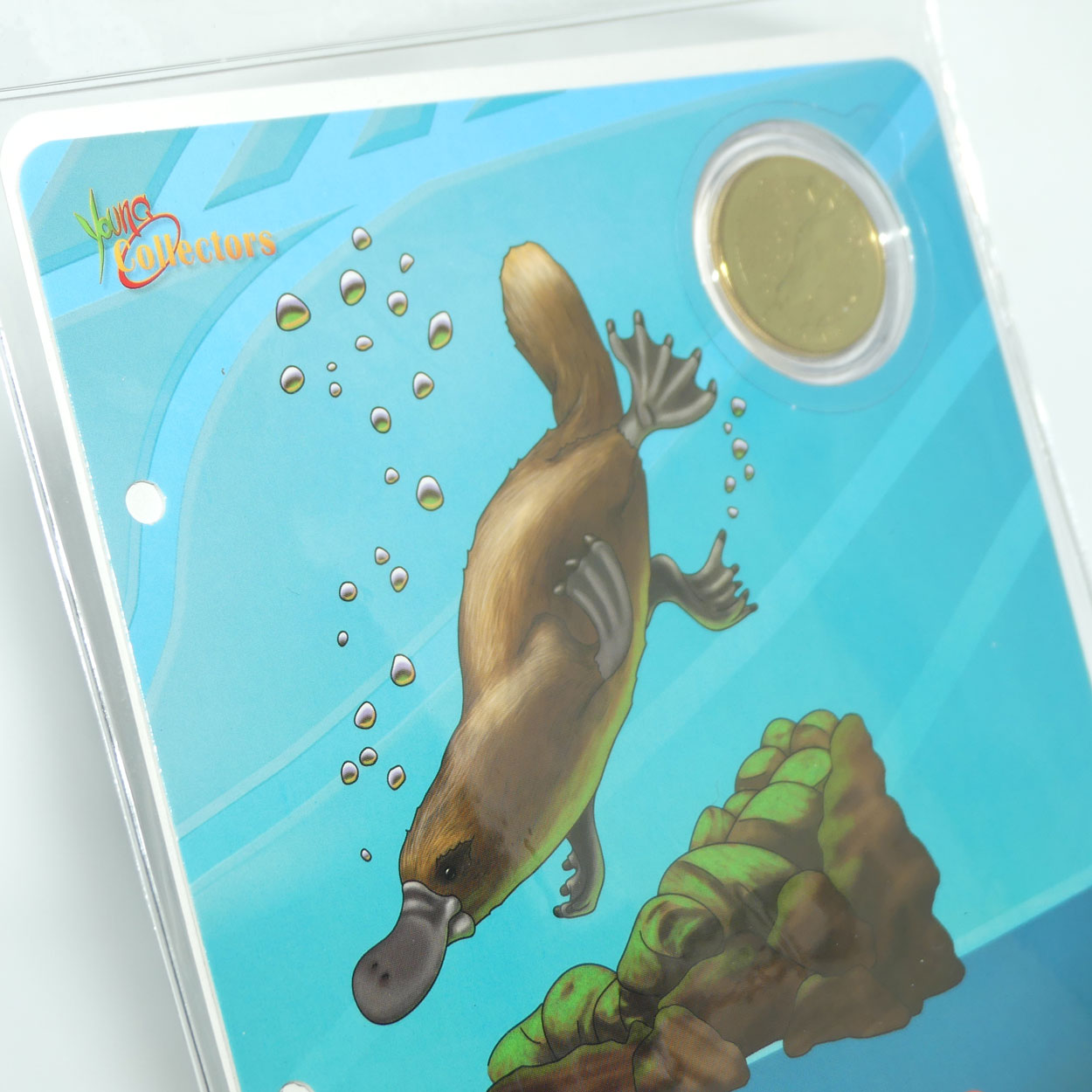 2008 Perth Mint Australian Animal $1 Coin | Young Collectors series | Platypus | UNC