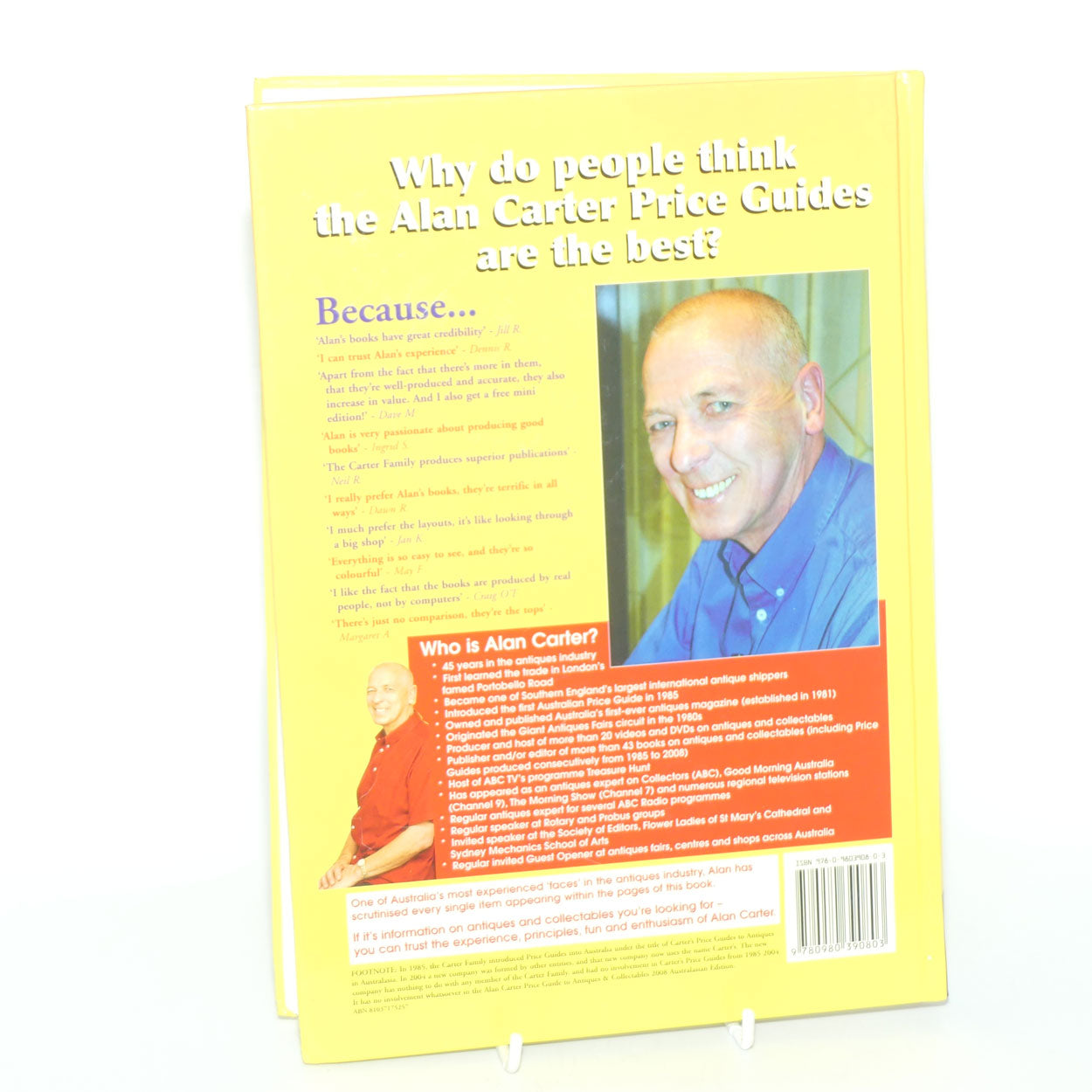 2008 Reference Book | The Alan Carter Price Guide to Antiques & Collectables | 2008 edition