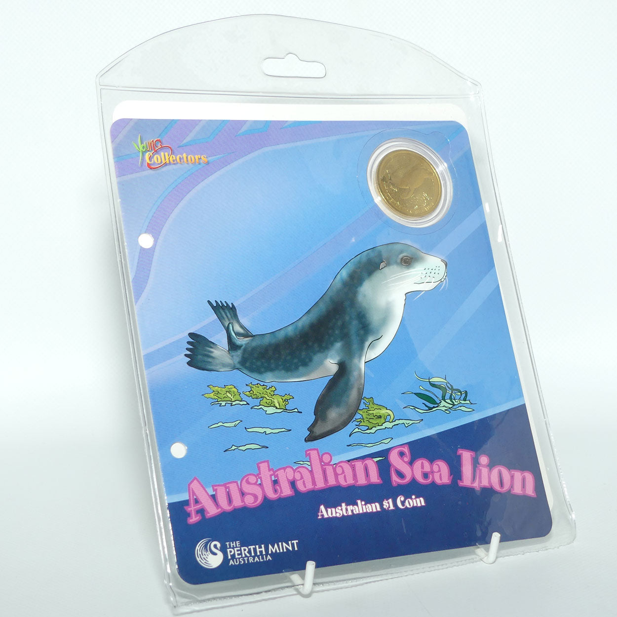 2008 Perth Mint Australian Animal $1 Coin | Young Collectors series | Australian Sea Lion | UNC