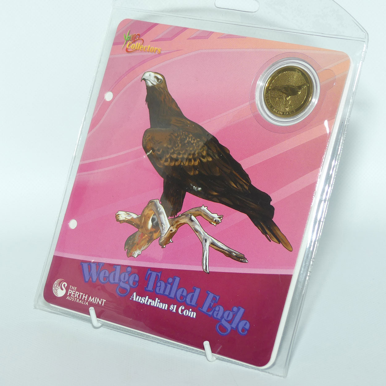 2008 Perth Mint Australian Animal $1 Coin | Young Collectors series | Wedge Tailed Eagle | UNC