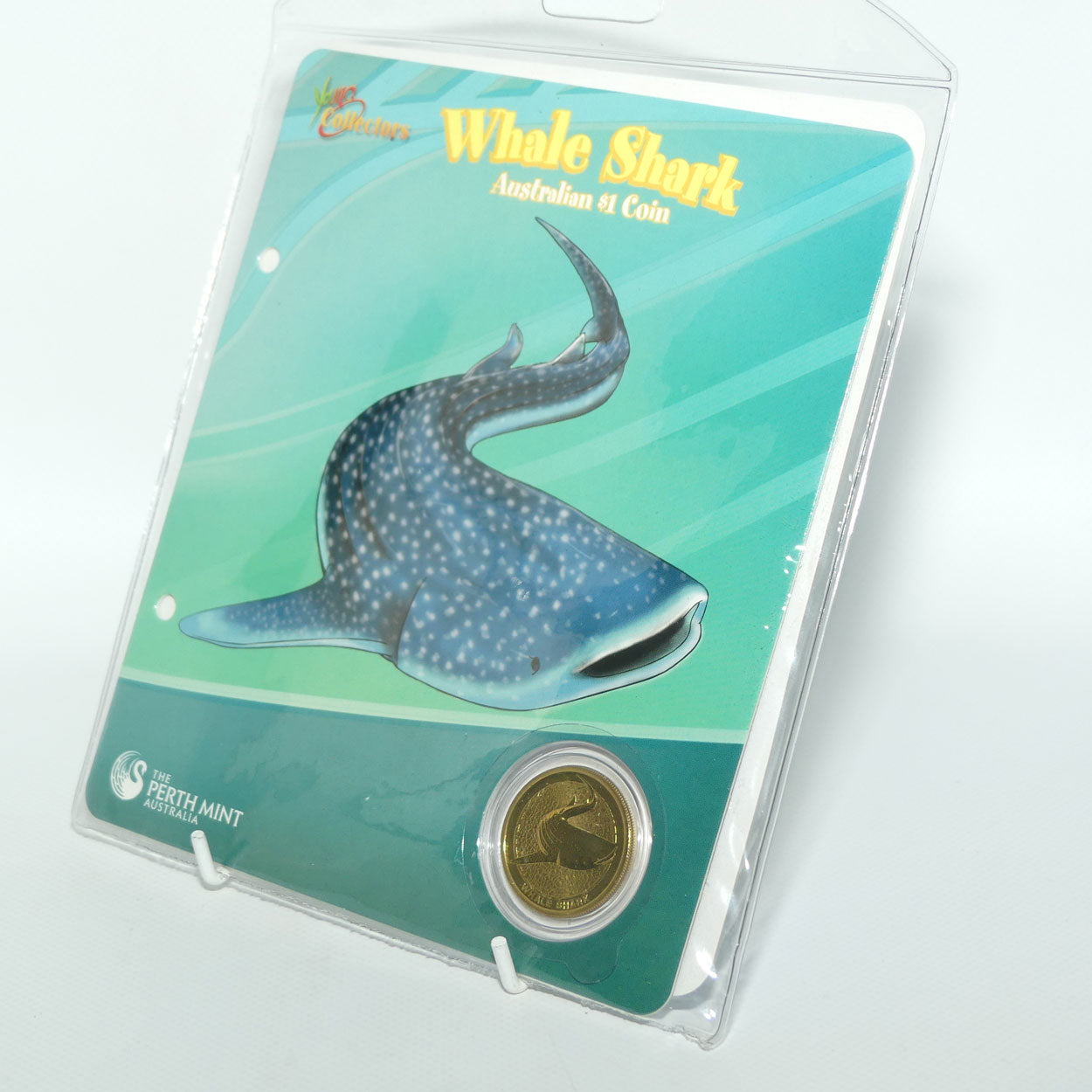 2008 Perth Mint Australian Animal $1 Coin | Young Collectors series | Whale Shark | UNC