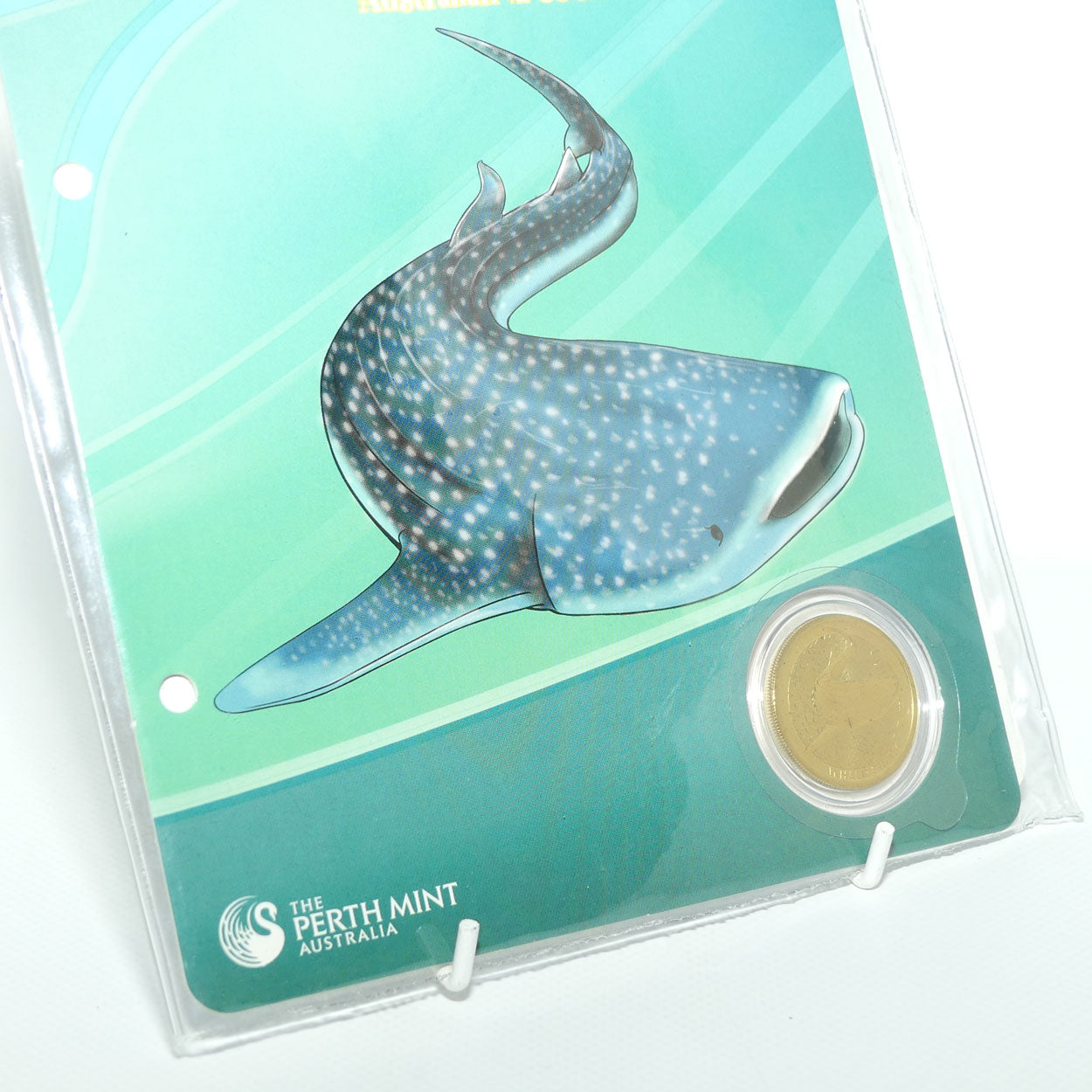 2008 Perth Mint Australian Animal $1 Coin | Young Collectors series | Whale Shark | UNC