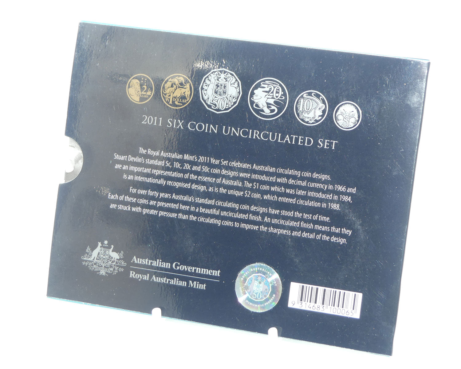 RAM 2011 Uncirculated Coin Set | Six Coin Set