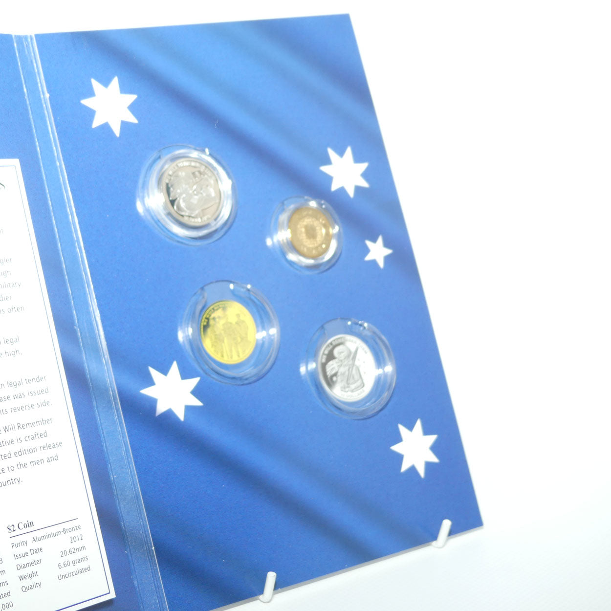 2013 Macquarie Mint We Will Remember Them Part Coin set | 2013 Kiribati Army Bugler $10 Silver and 2012 Australia $2 Poppy