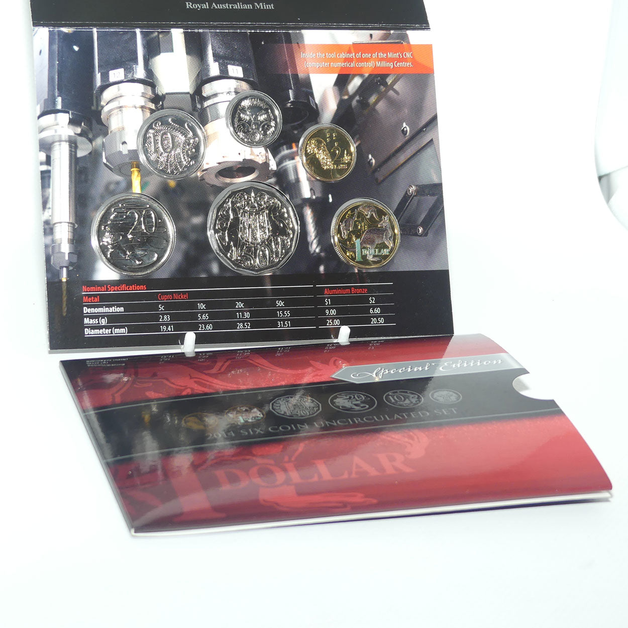 RAM 2014 Special Edition Mint Set | Six Coin Set including Colourful $1 Kangaroo Coin