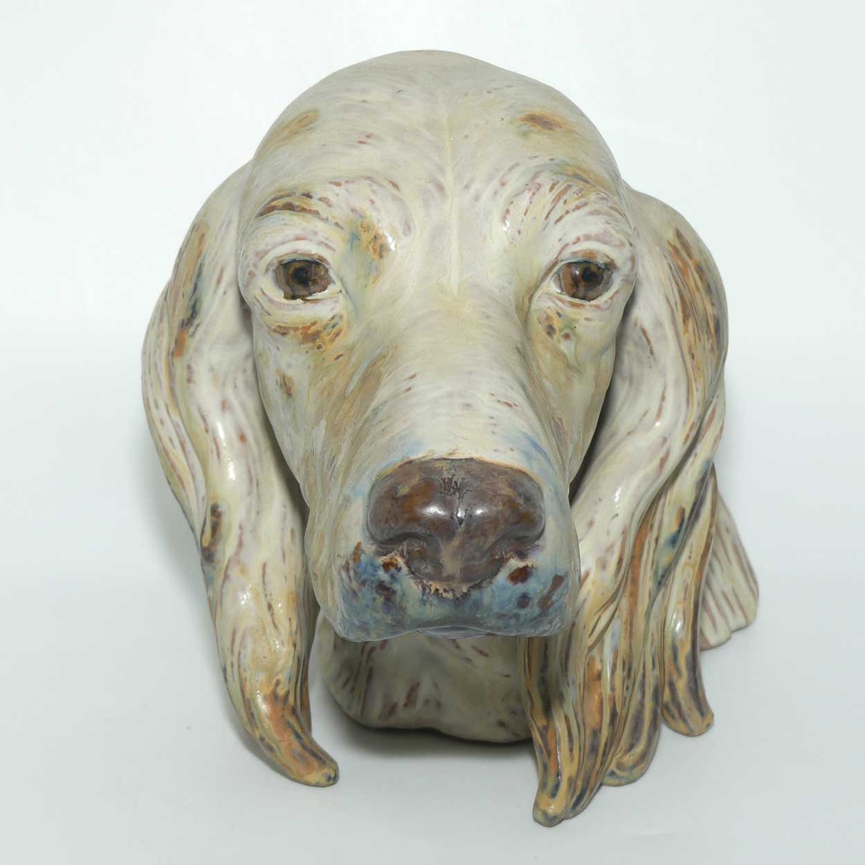 Lladro figure Setters Head (Gres) #2045