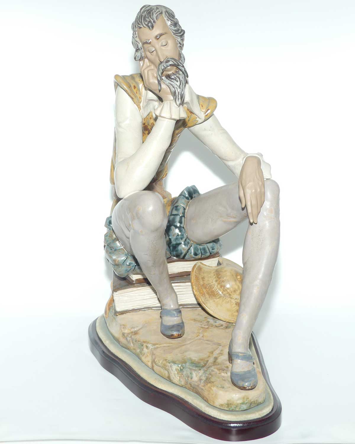 Lladro figure Don Quixote Dreaming | Gres | 2084