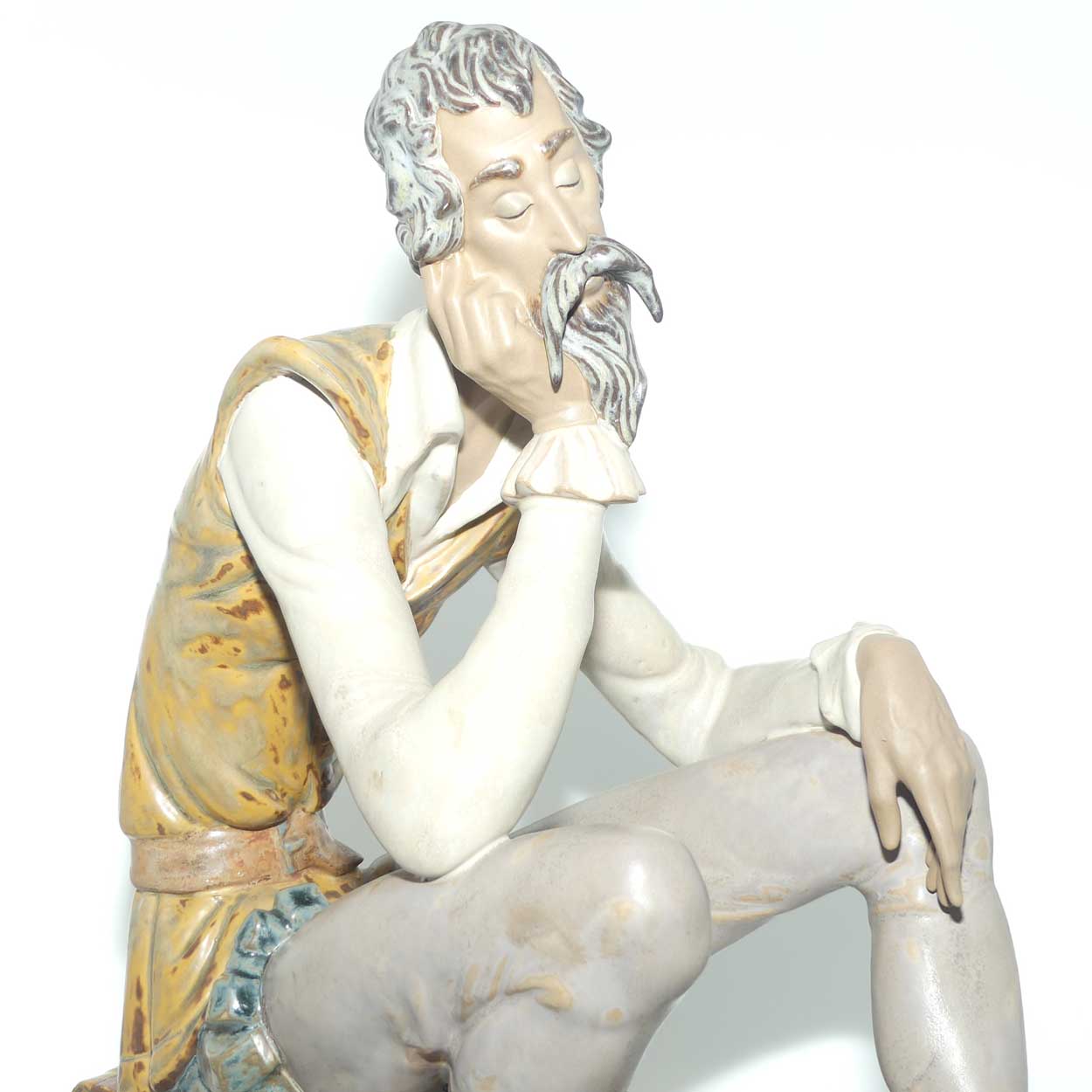 Lladro figure Don Quixote Dreaming | Gres | 2084