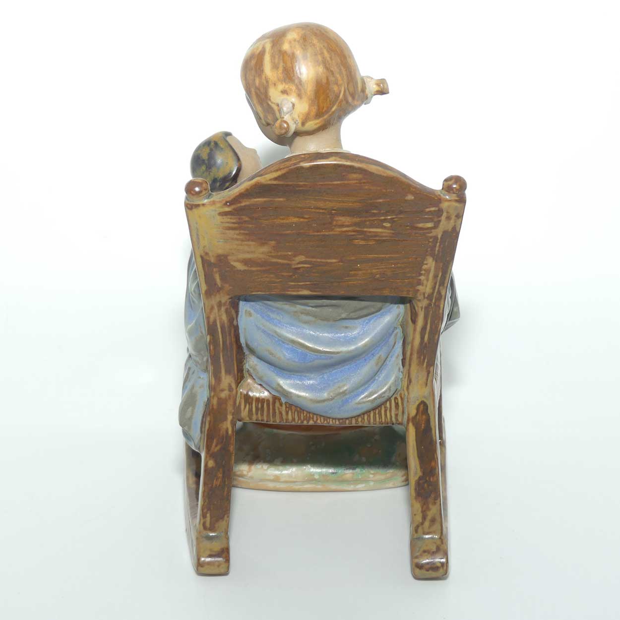 Lladro figure Girl in Rocking Chair (Gres) #2089