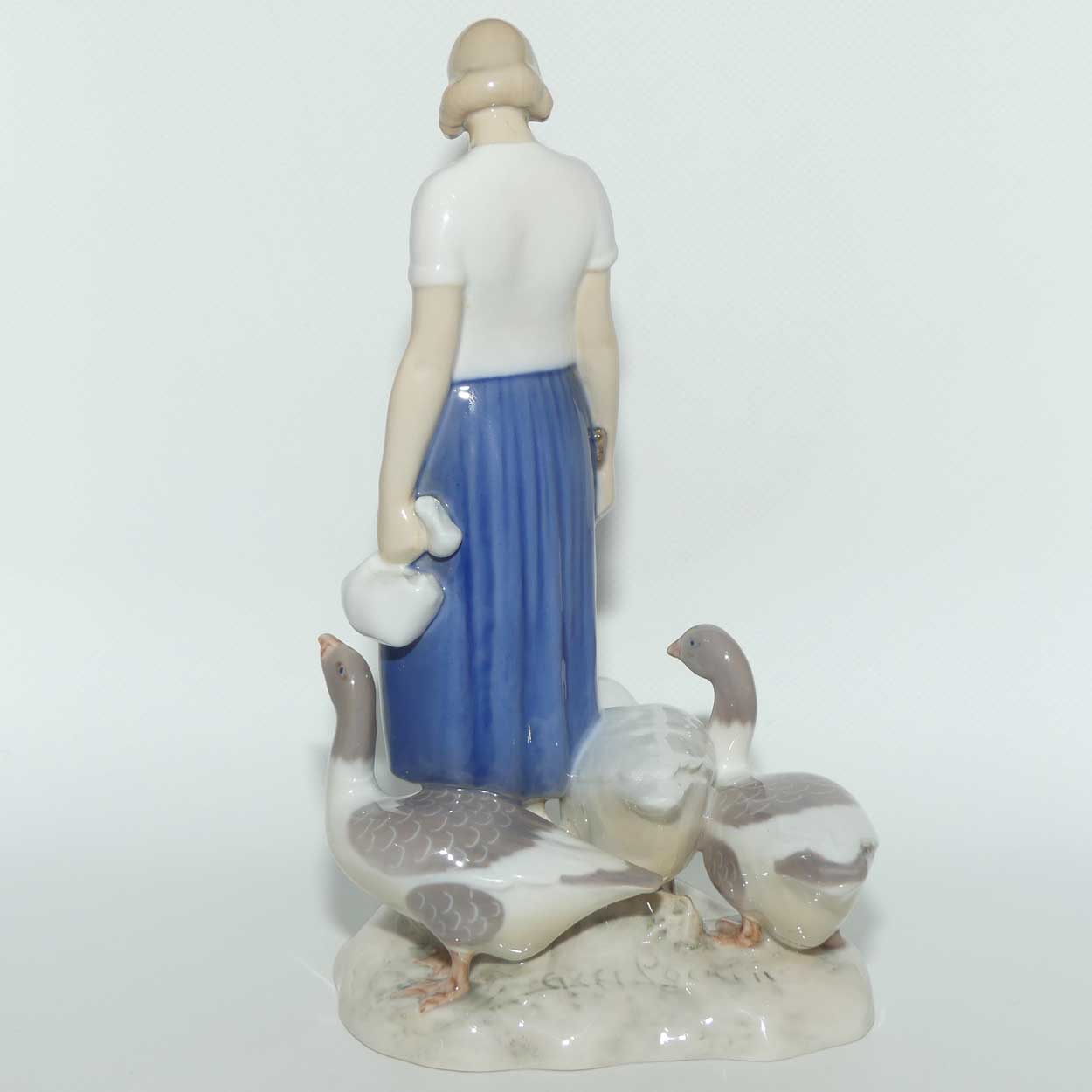 Bing and Grondahl figure | Farm Girl with Geese | #2254