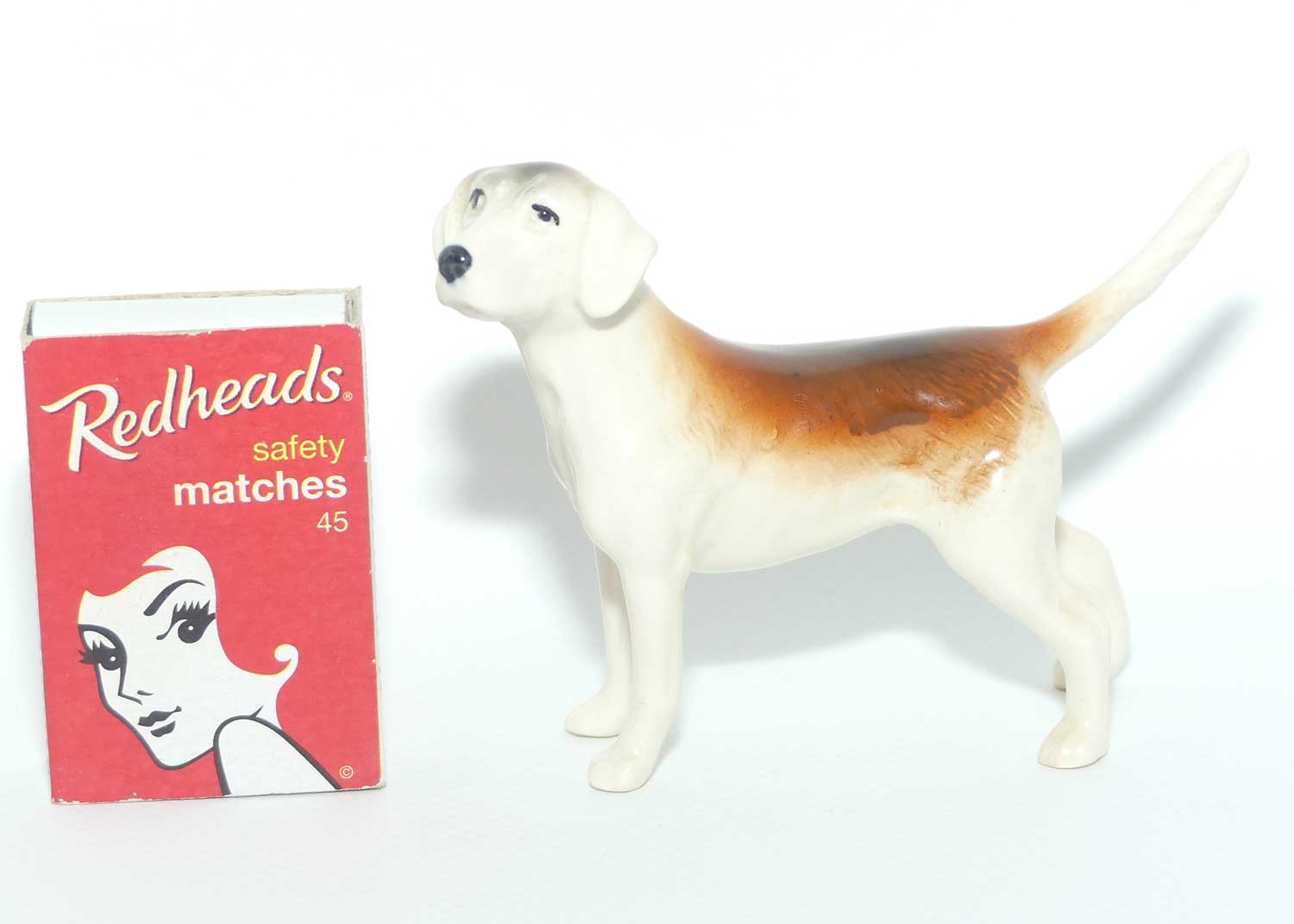 #2263 Beswick Foxhound | Thin Legs and Tail | Gloss