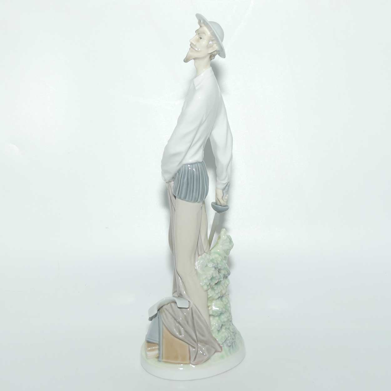 Lladro figure Don Quixote Standing Up | Long Sword | #1 | #2265
