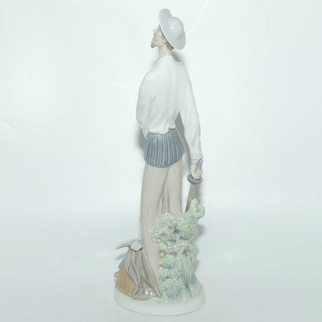 Lladro figure Don Quixote Standing Up | Long Sword | #1 | #2265