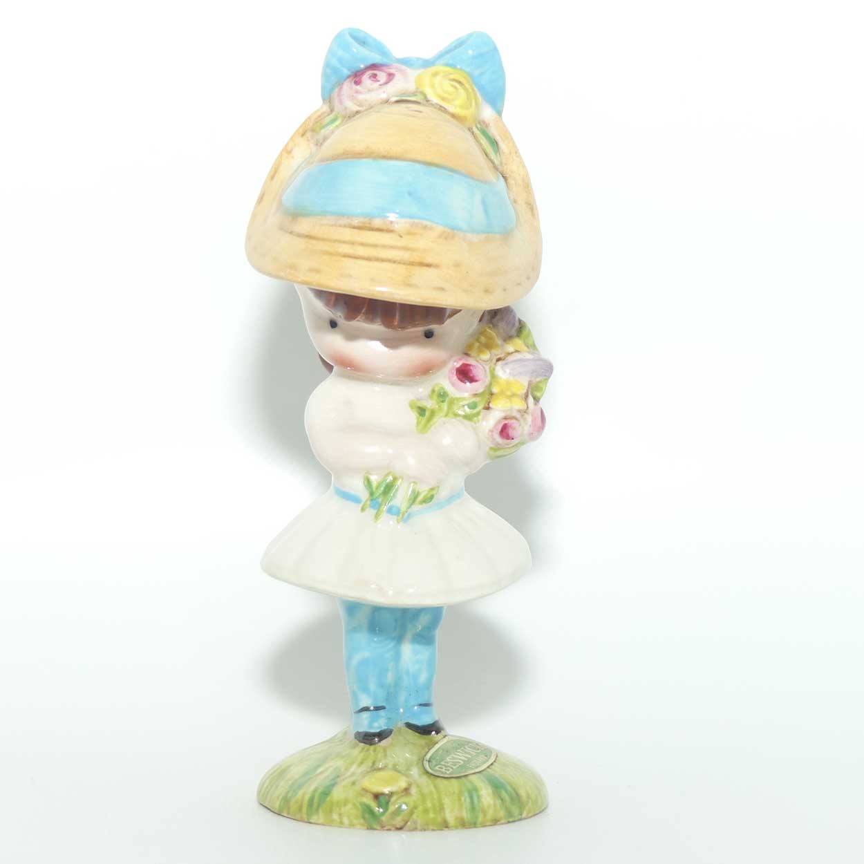 #2317 Beswick England Joan Walsh Anglund | Anglund Girl with Flowers