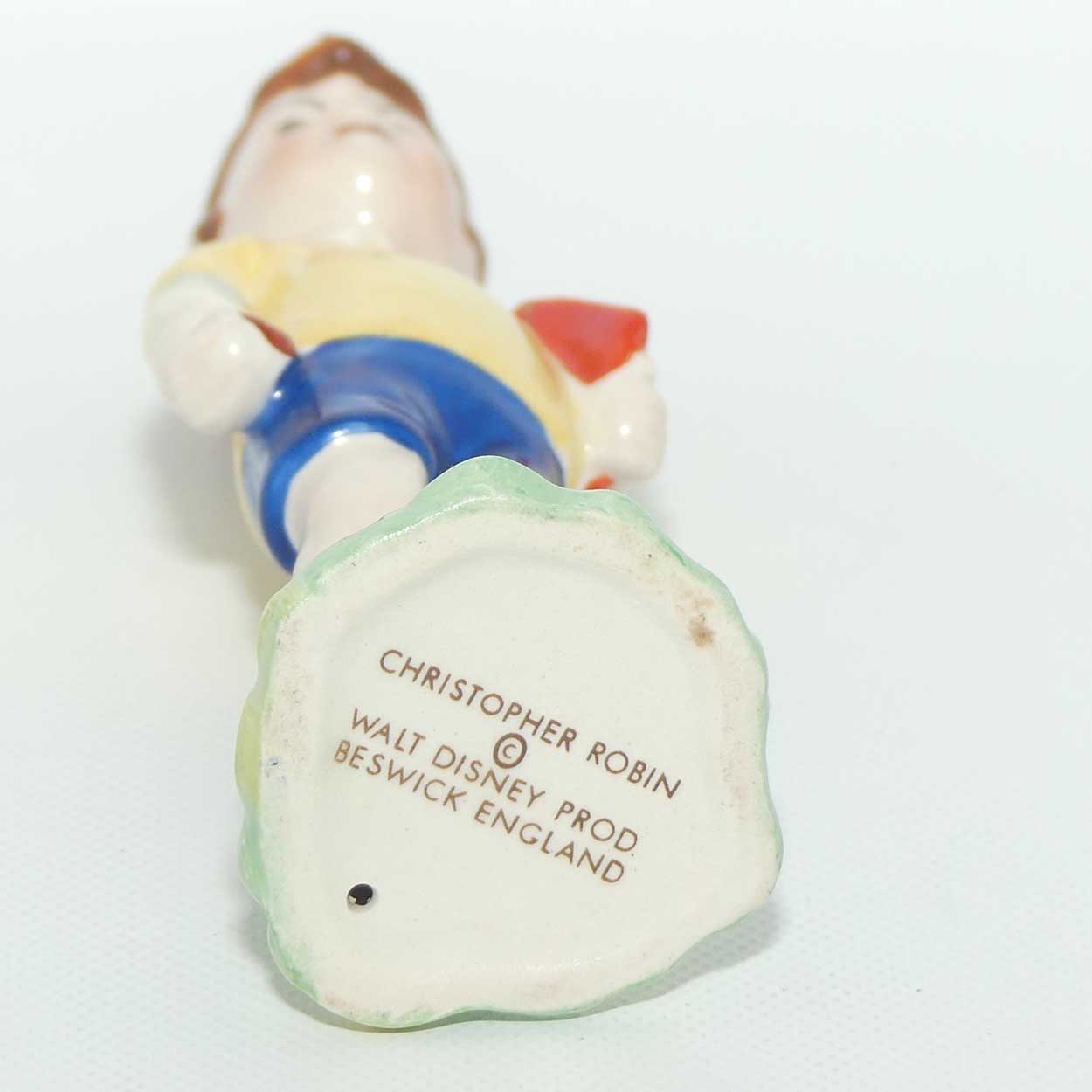 #2395 Beswick Winnie the Pooh figure | Christopher Robin | Brown