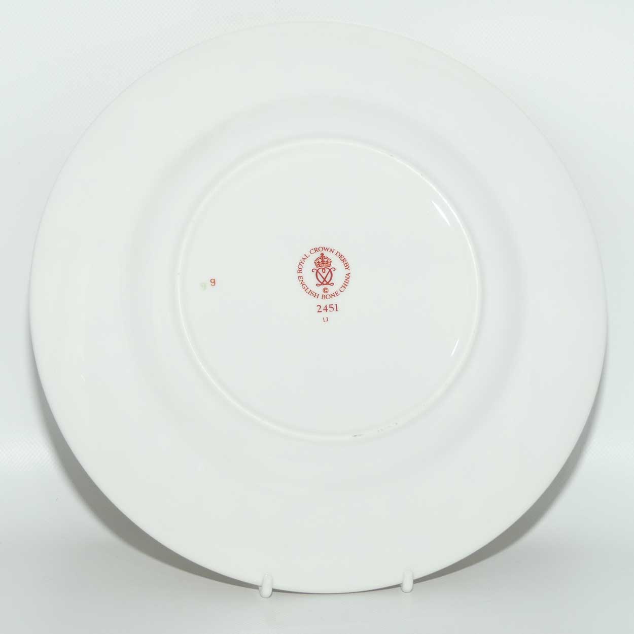 Royal Crown Derby Imari 2451 plate | 21.5cms diam