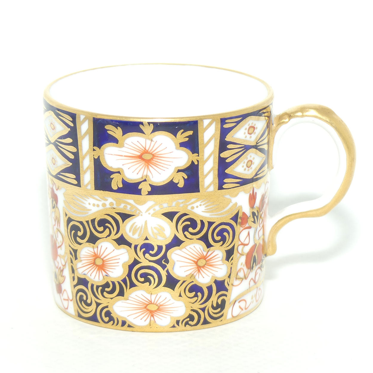 Royal Crown Derby Traditional Imari demi tasse coffee duo #2 | c.1912