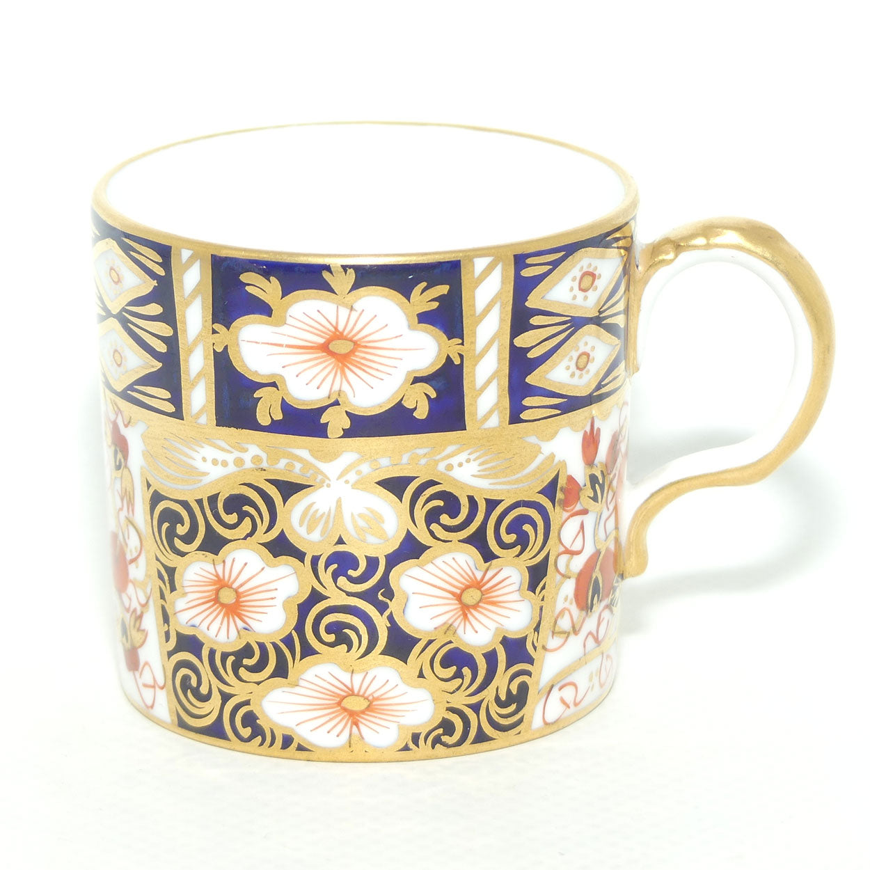 Royal Crown Derby Traditional Imari demi tasse coffee duo #2 | c.1912
