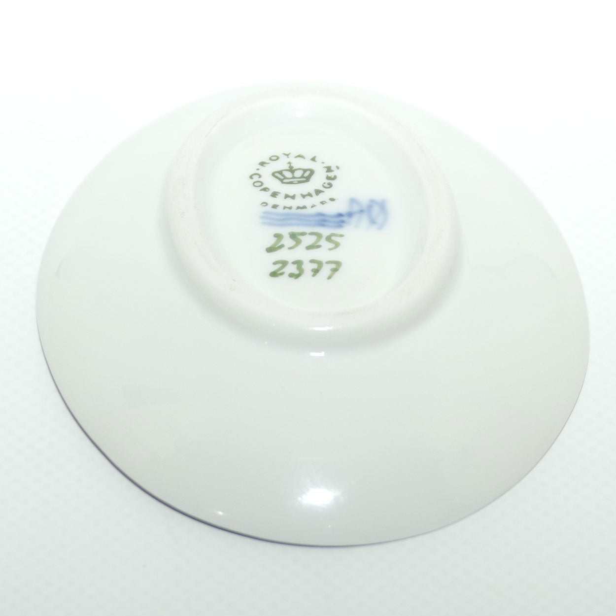 Royal Copenhagen oval pin dish | Butterfly and Flowers | #2525