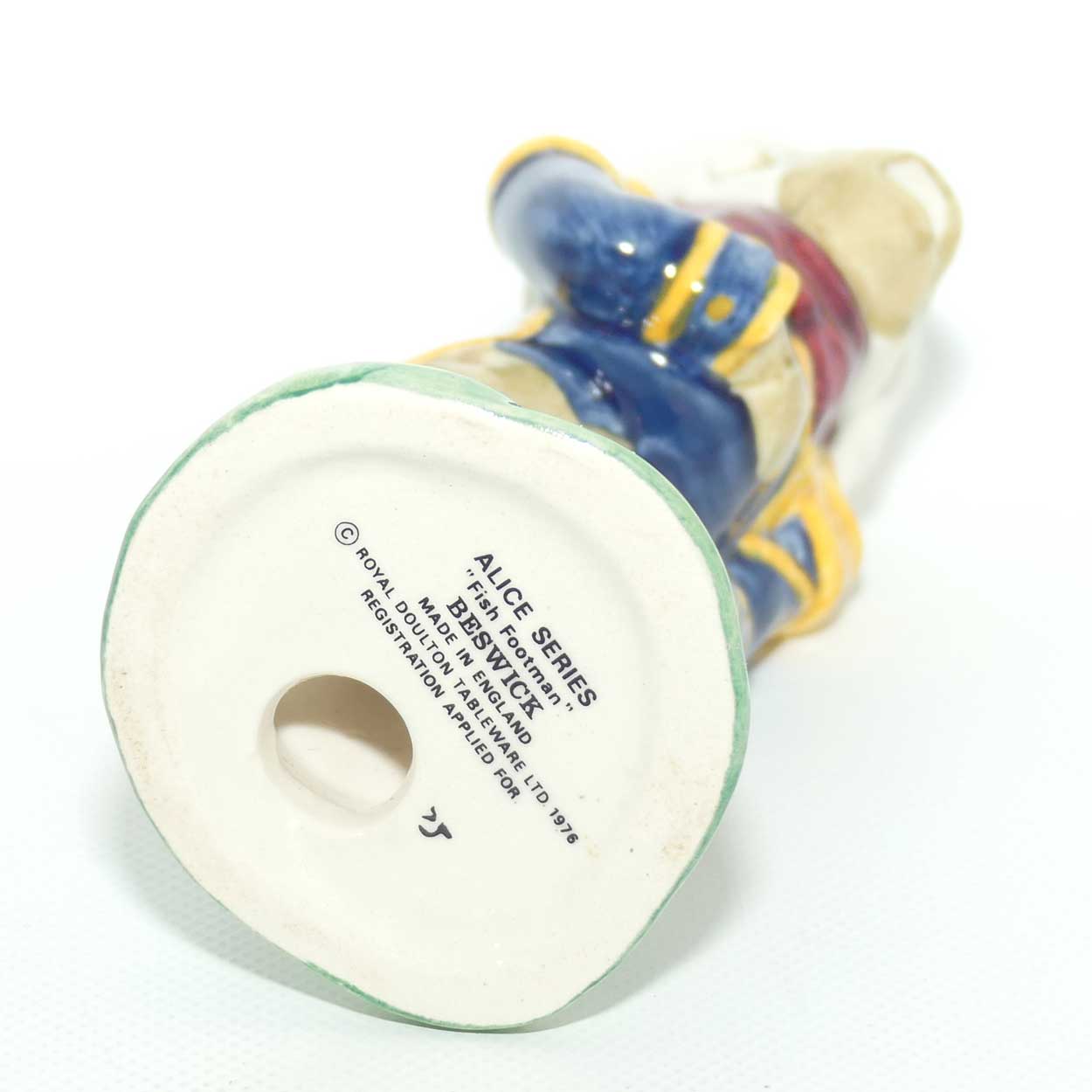 #2546 Beswick Alice in Wonderland Fish Footman figure