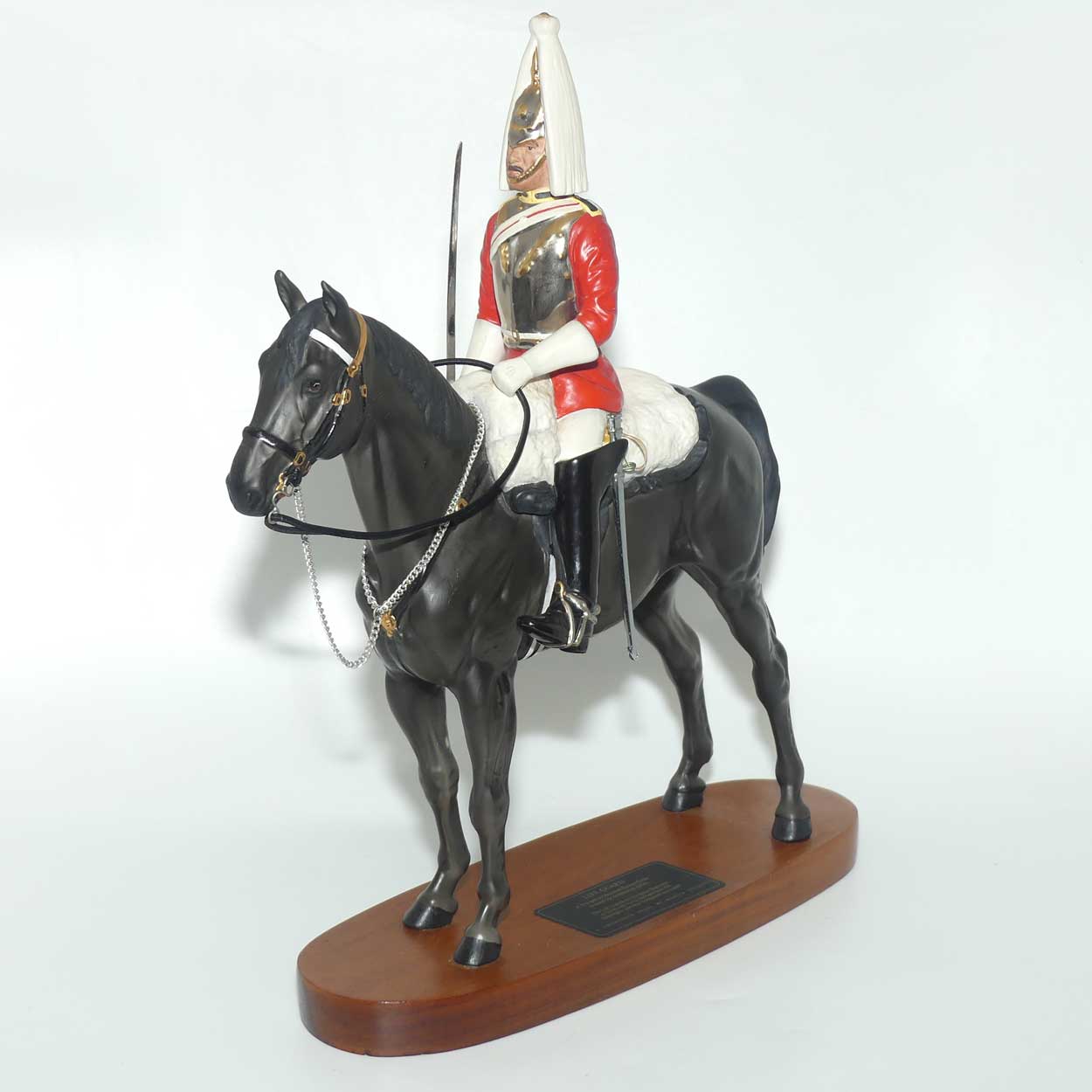 #2562 Beswick Connoisseur Horses | Lifeguard with Sword
