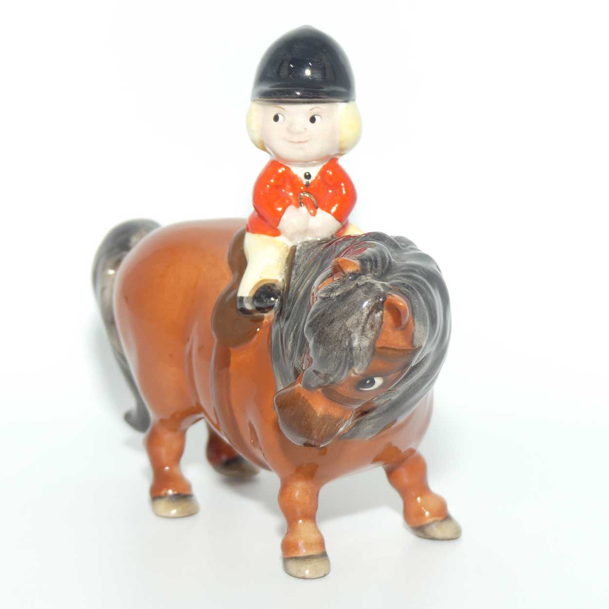#2704B Beswick Thelwell An Angel on Horseback | Brown