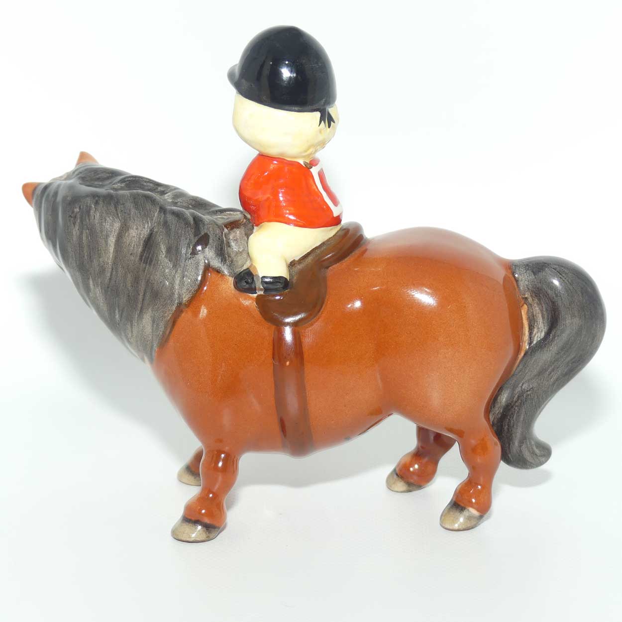 #2704B Beswick Thelwell An Angel on Horseback | Brown