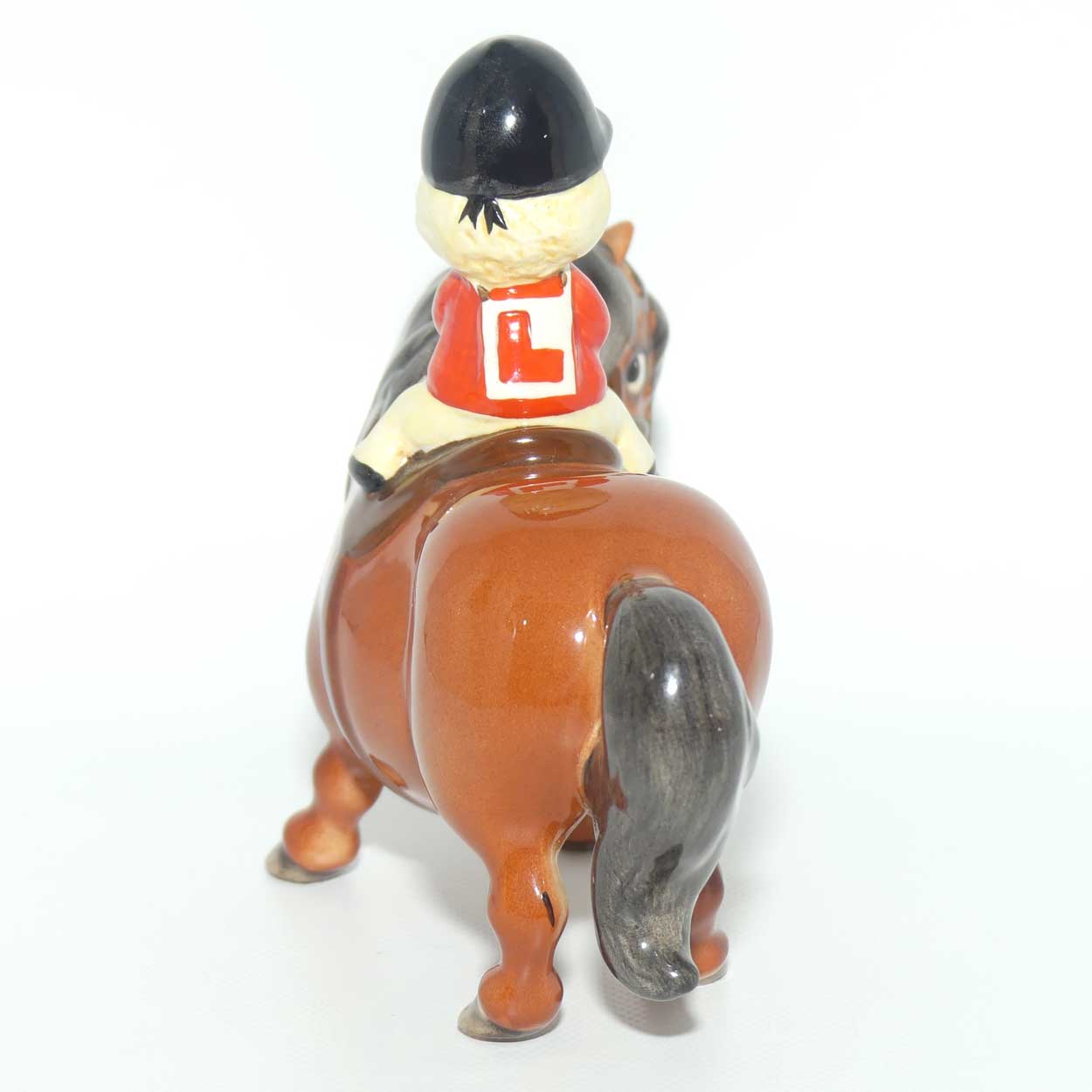 #2704B Beswick Thelwell An Angel on Horseback | Brown