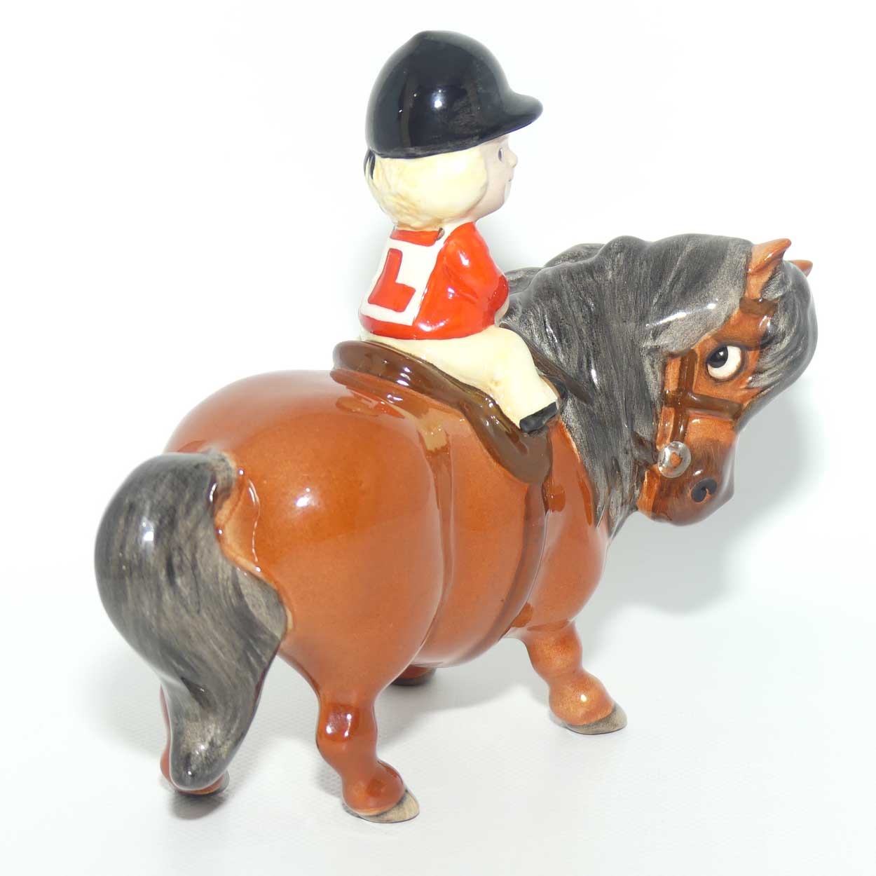 #2704B Beswick Thelwell An Angel on Horseback | Brown