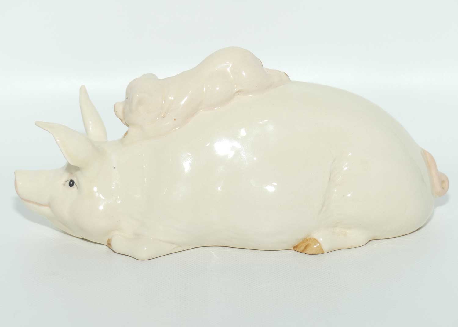 #2746 Beswick Pig and Piglet "Piggy Back"