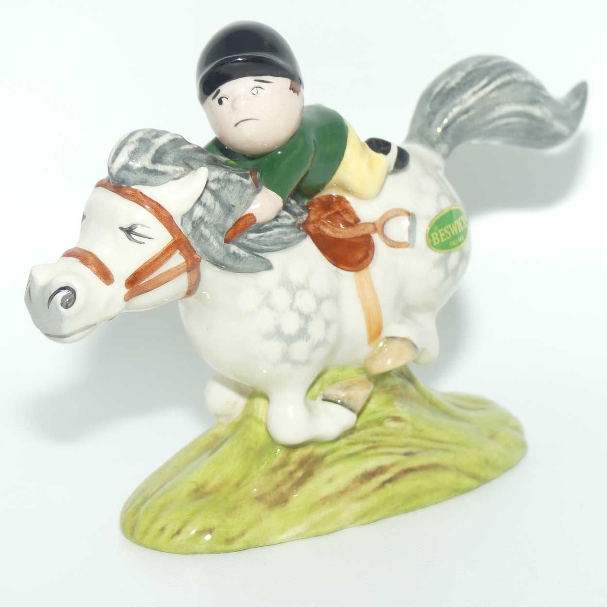 #2789A Beswick Thelwell Pony Express | Grey | #2