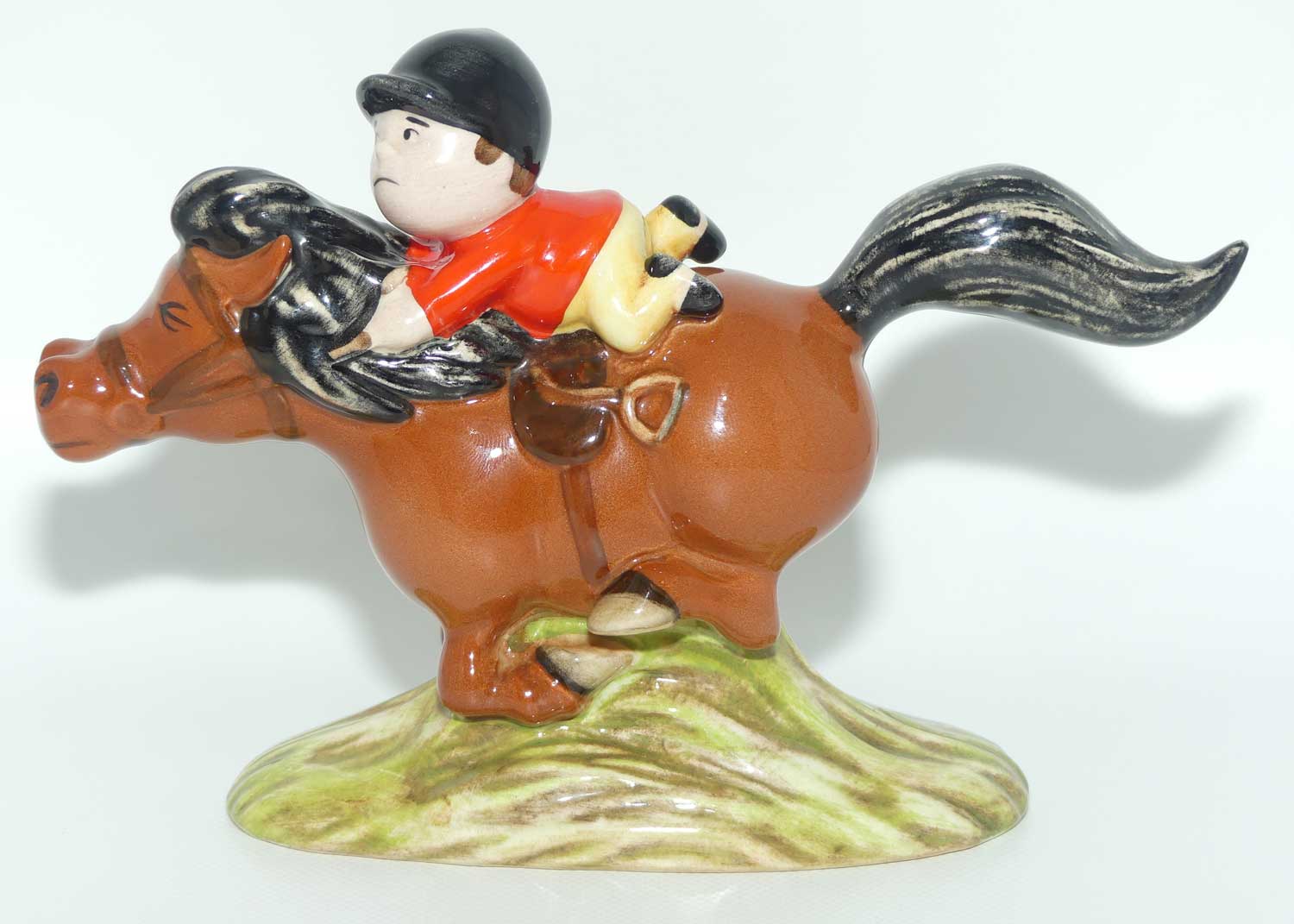 #2789B Beswick Thelwell Pony Express | Brown