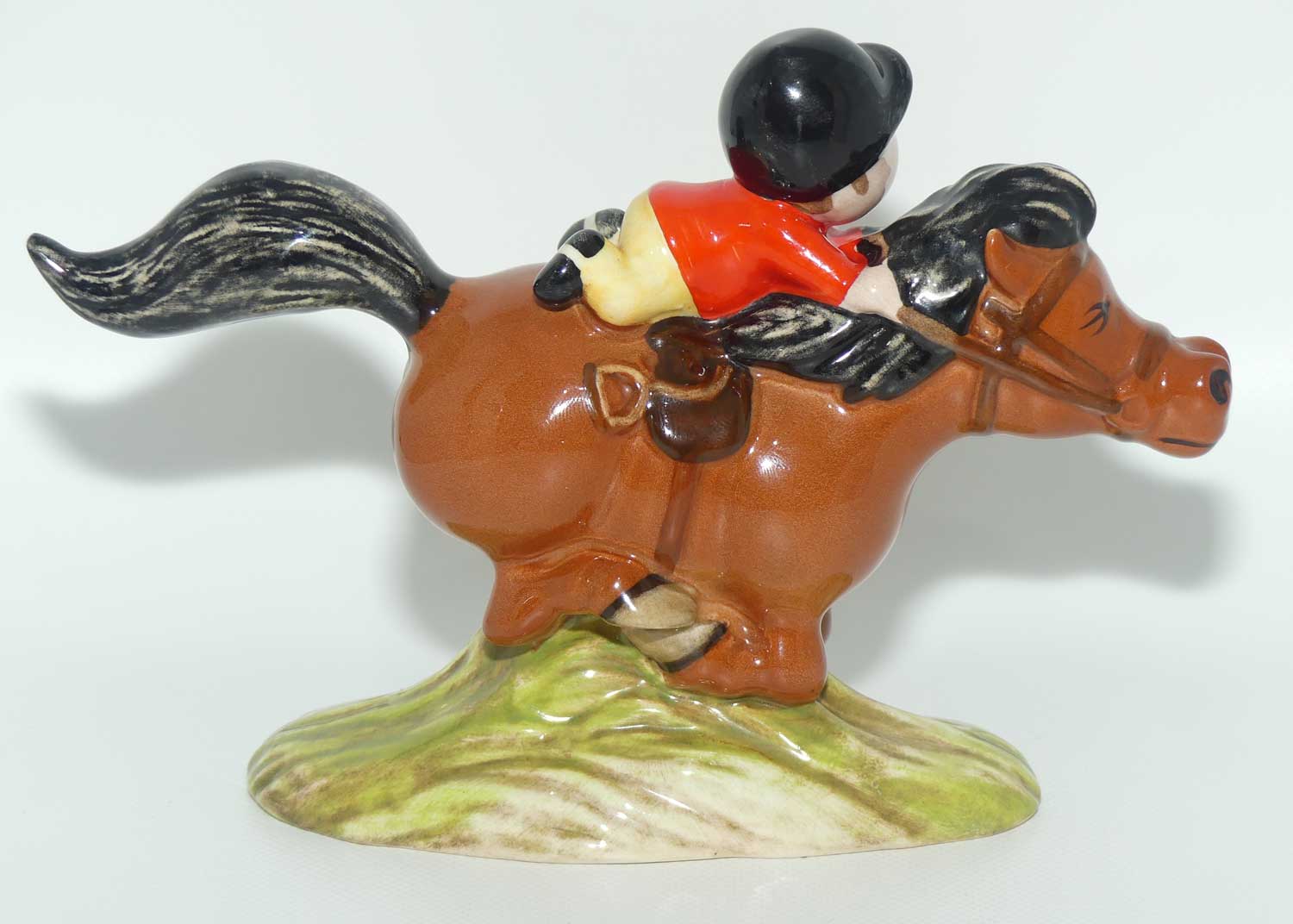 #2789B Beswick Thelwell Pony Express | Brown