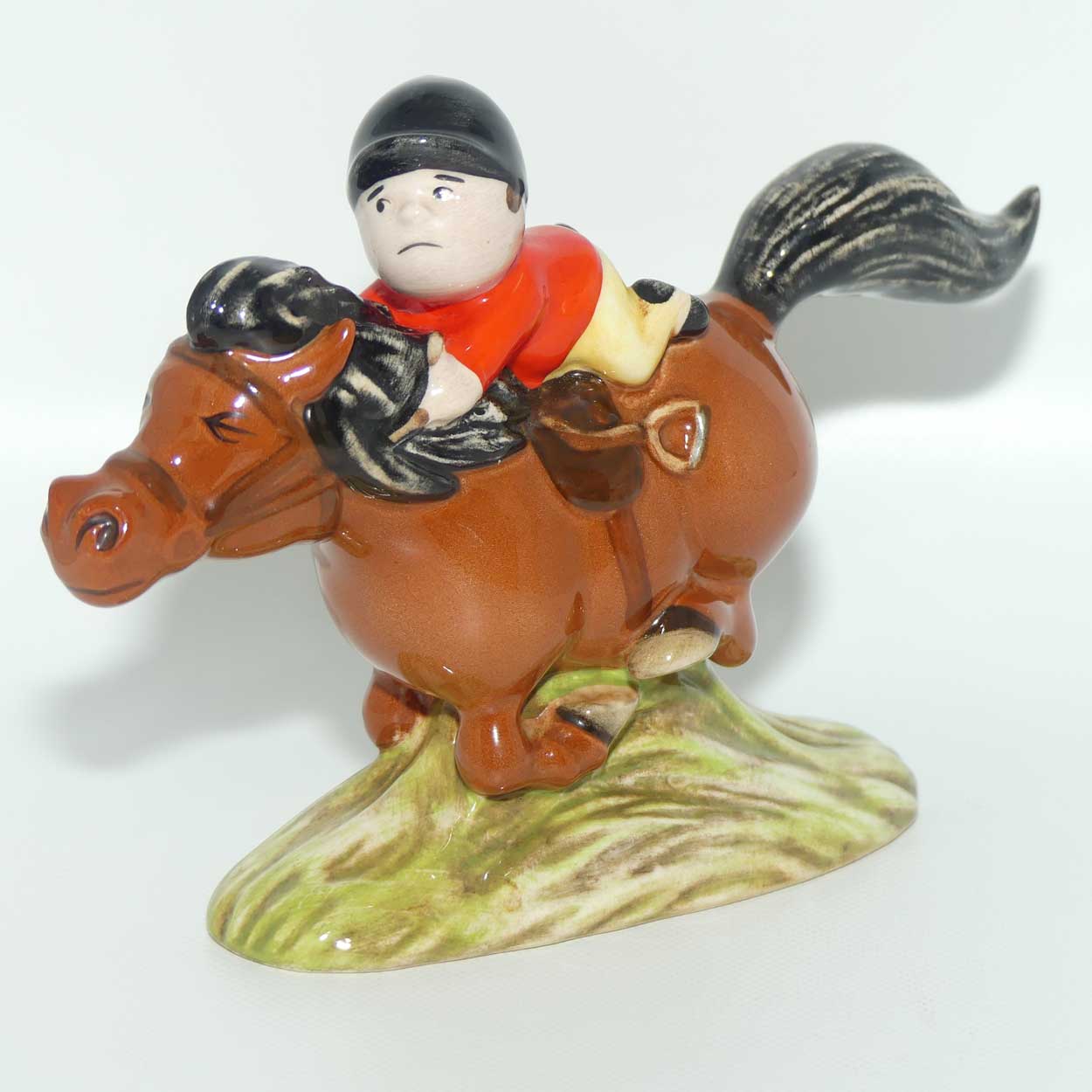 #2789B Beswick Thelwell Pony Express | Brown