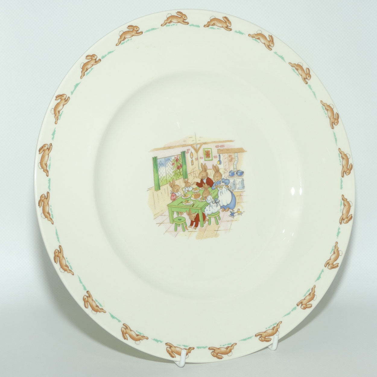 Royal Doulton Bunnykins Tableware Preparing Dinner plate | 27cm