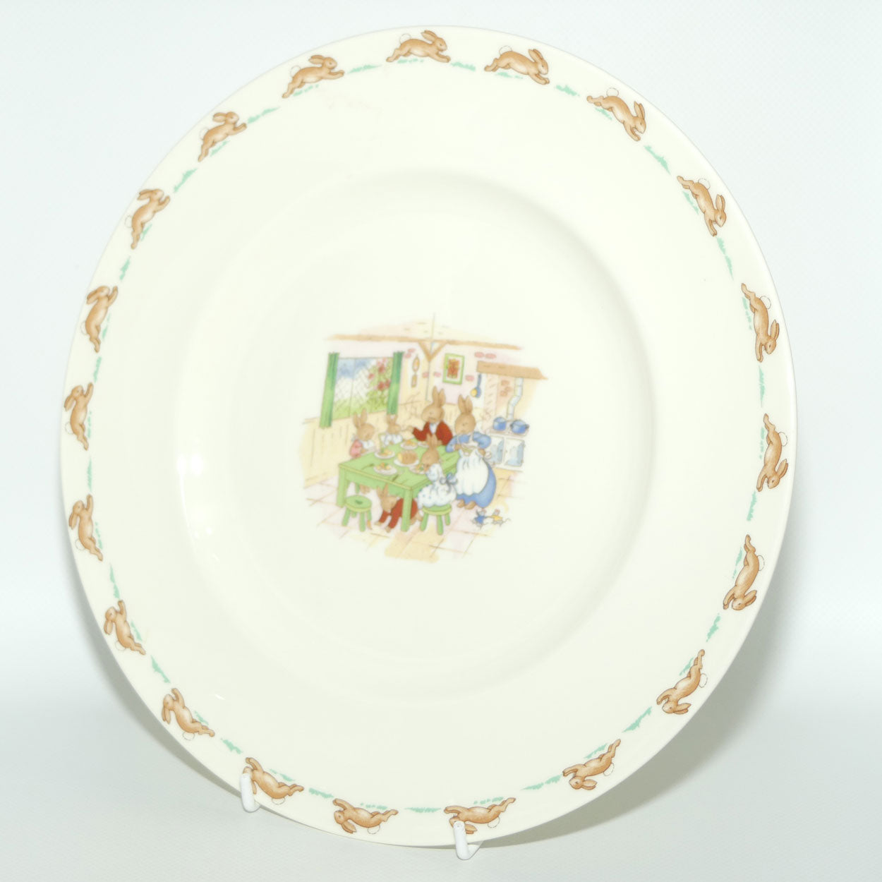 Royal Doulton Bunnykins Tableware Preparing Dinner plate | 27cm