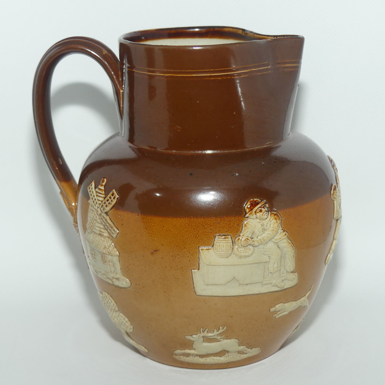 Royal Doulton Harvest Hunting large round jug | Shape X2892