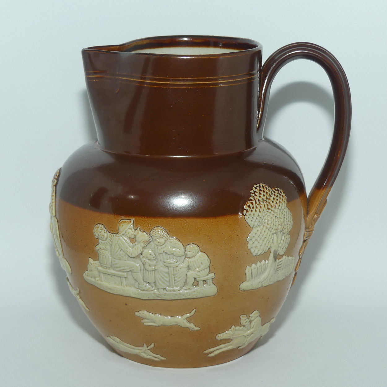 Royal Doulton Harvest Hunting large round jug | Shape X2892