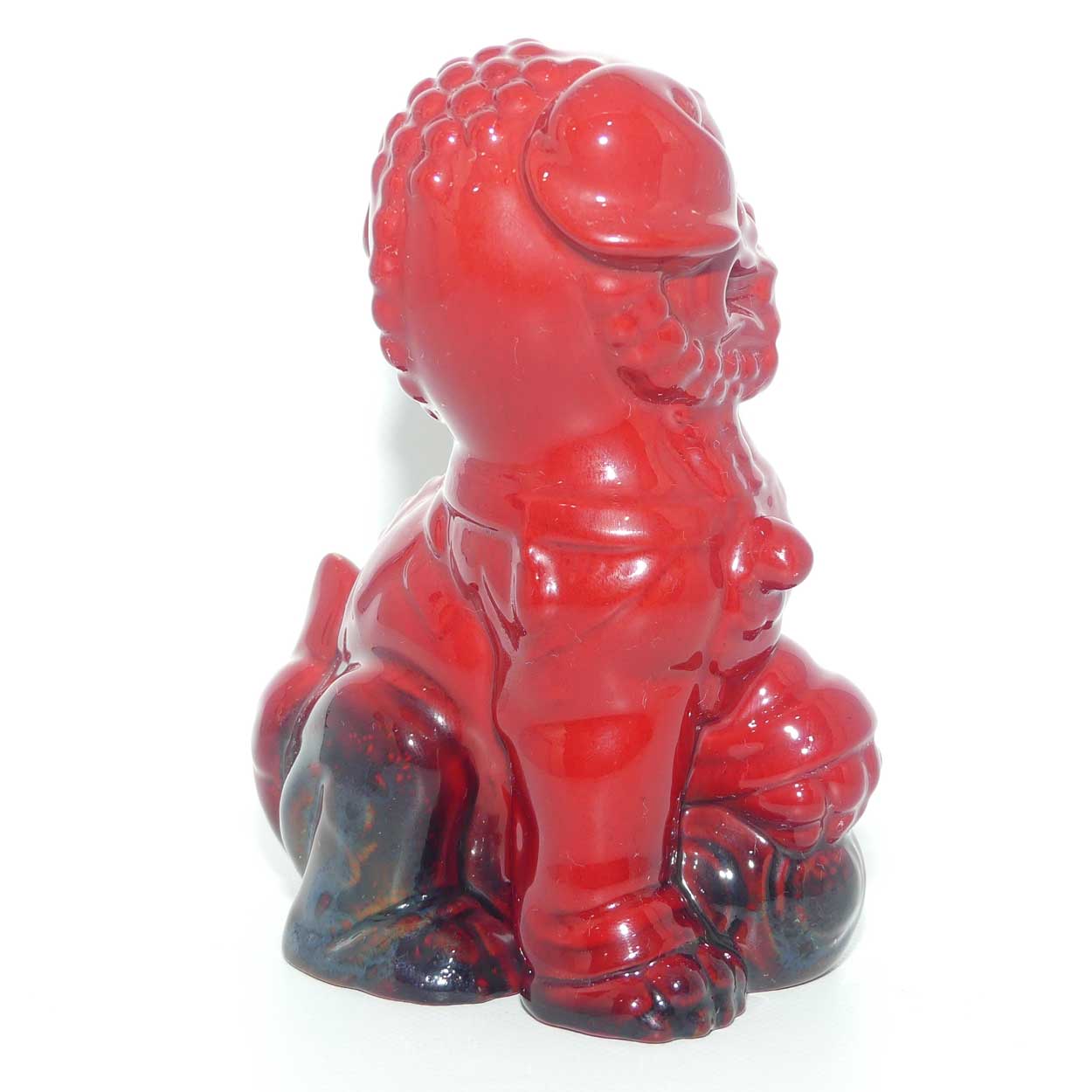 #2957 Royal Doulton Flambe Dog of Fo | Flambe Glaze