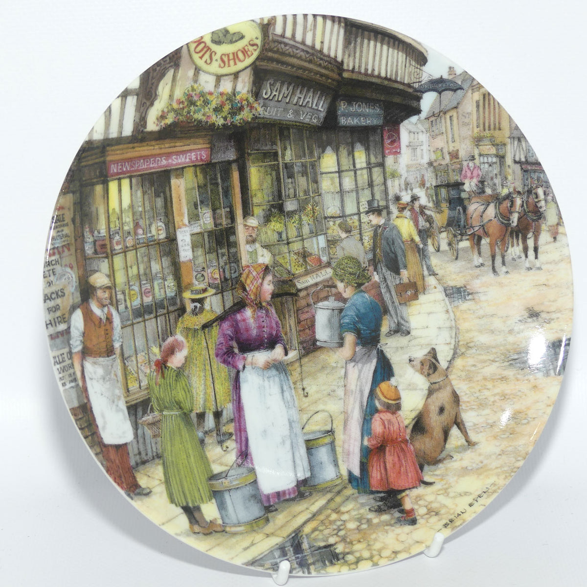 Bradex 26 D8 10.2 | Cries of London #2 plate | The Milkmaid