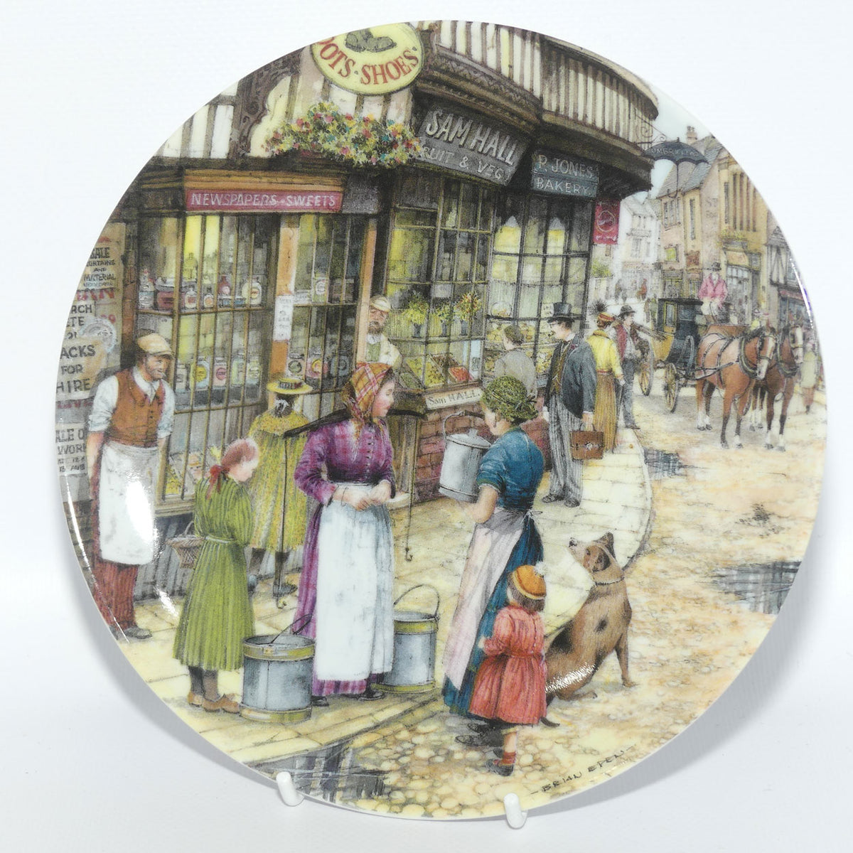 Bradex 26 D8 10.2 | Cries of London #2 plate | The Milkmaid